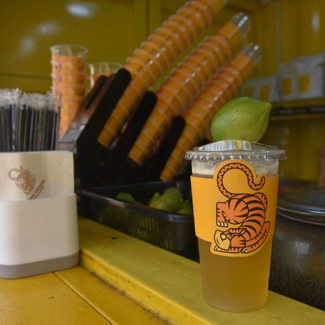 T Tea lemon